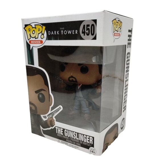 Funko Pop Movies The Dark Tower Gunslinger 450 Vaulted Vinyl Figure - Picture 4 of 9